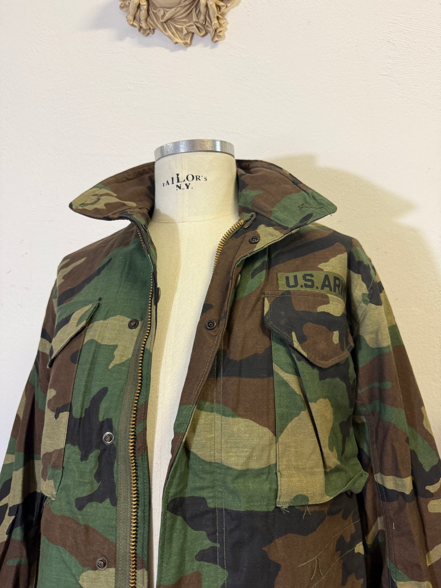 Vintage Woodland Field Jacket M65 Us Army “XS/S”
