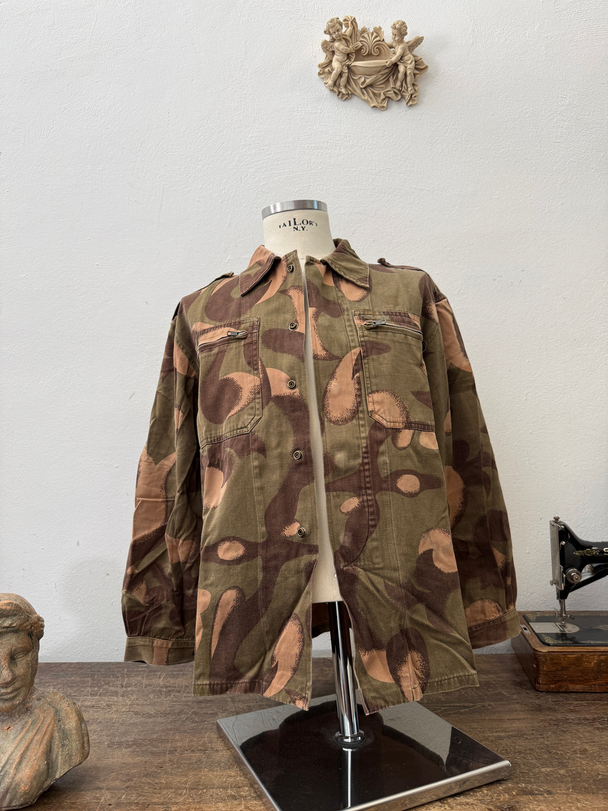 Vintage Hungarian Army Camo Jacket “M”