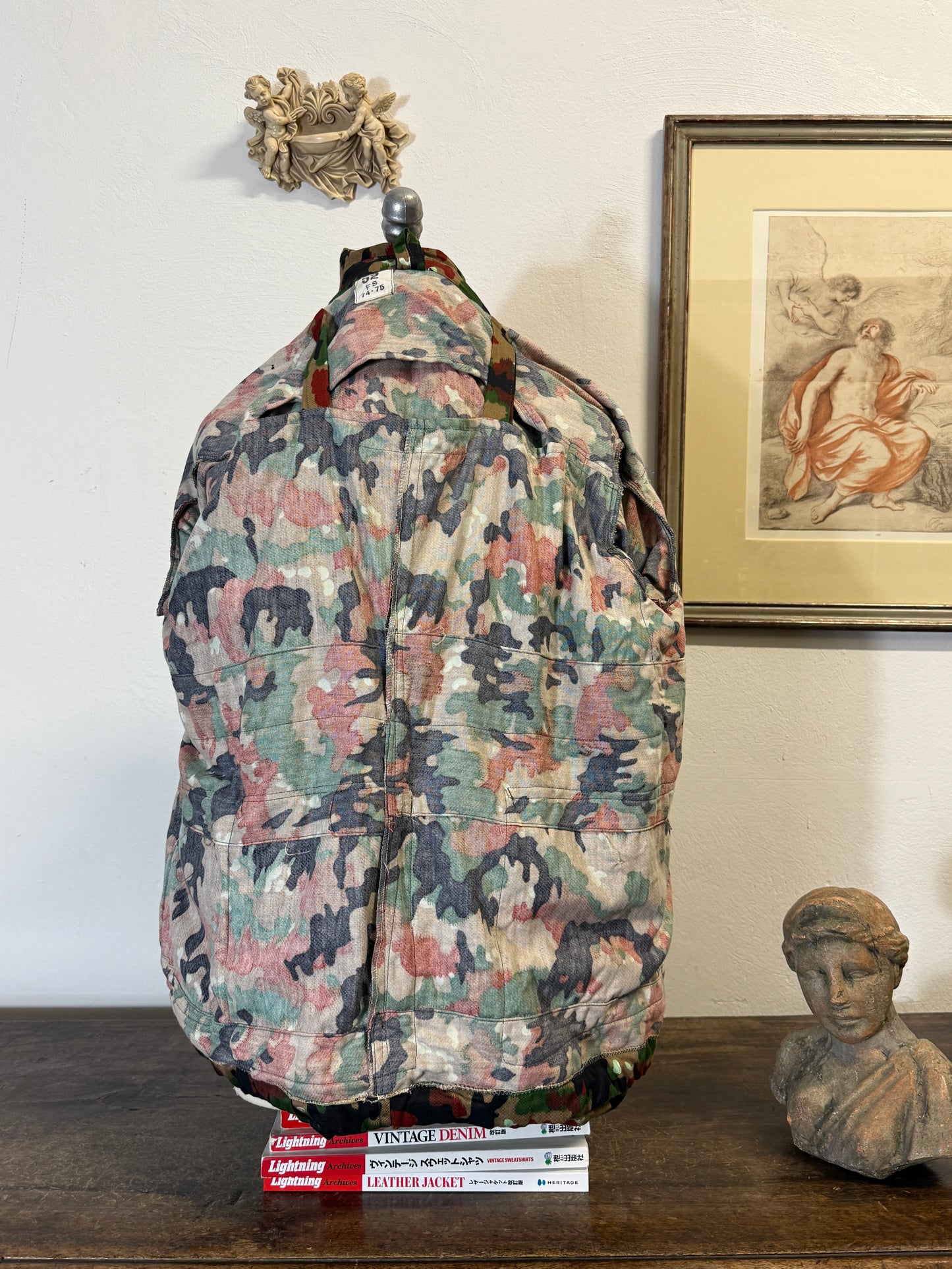 Vintage Swiss Army Camo Jacket M70 “L/XL”