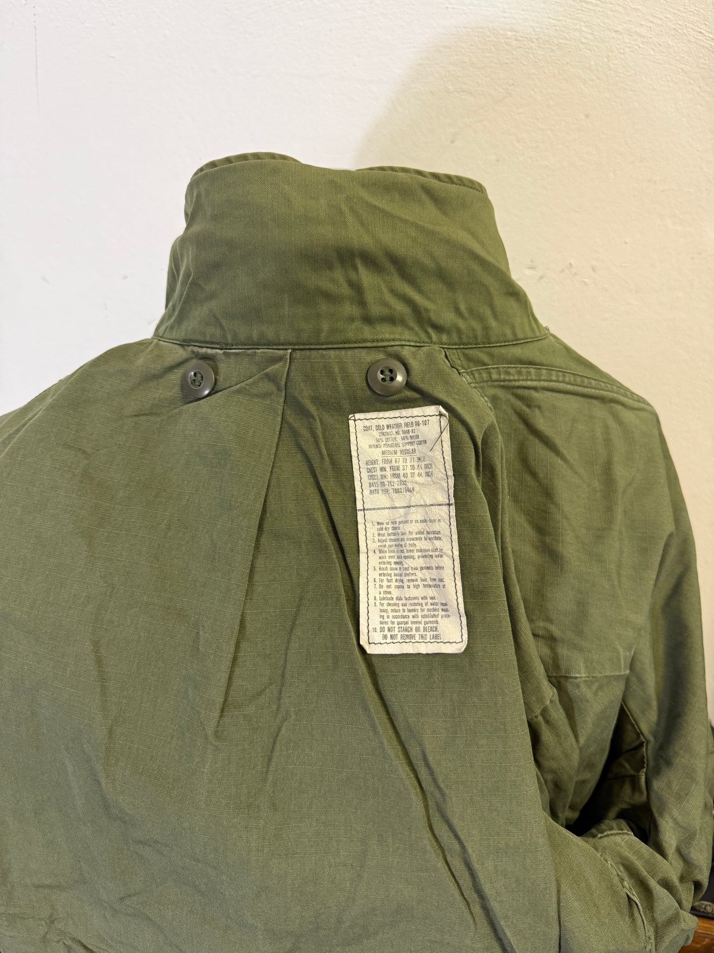 Vintage Field Jacket M65 Us Army “L”