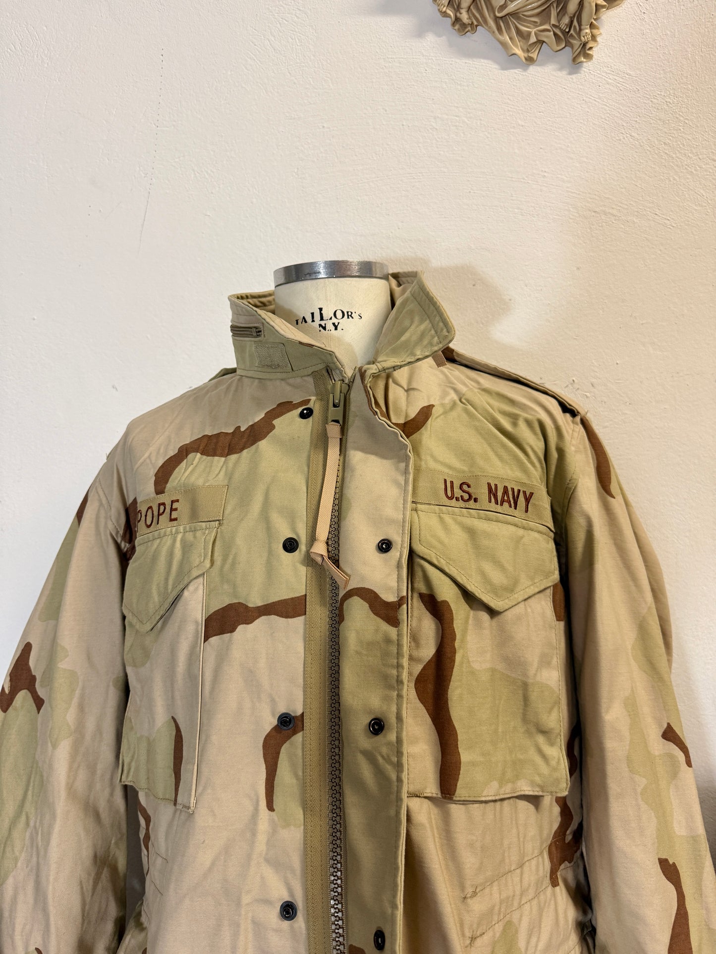 Deadstock Desert Field Jacket M65 Us Navy “XL”