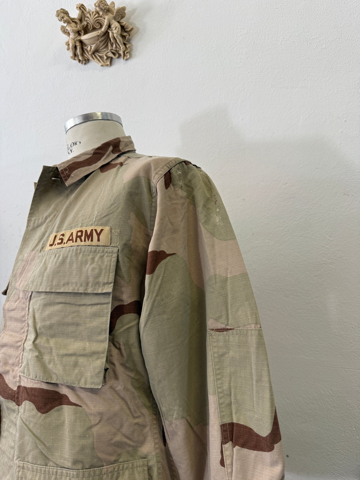 Vintage BDU Camo Jacket Ripstop US Army “M”