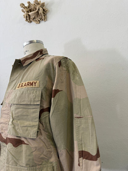 Vintage BDU Camo Jacket Ripstop US Army “M”