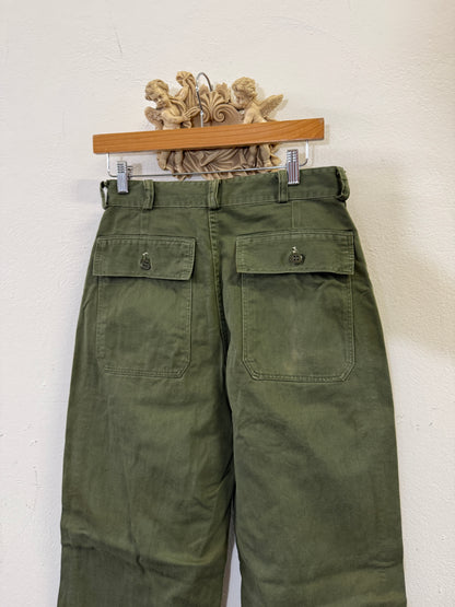 Vintage Og 107 Us Army Fatigue Pants “W28”