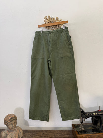 Vintage Og 107 Us Army Fatigue Pants “W31”