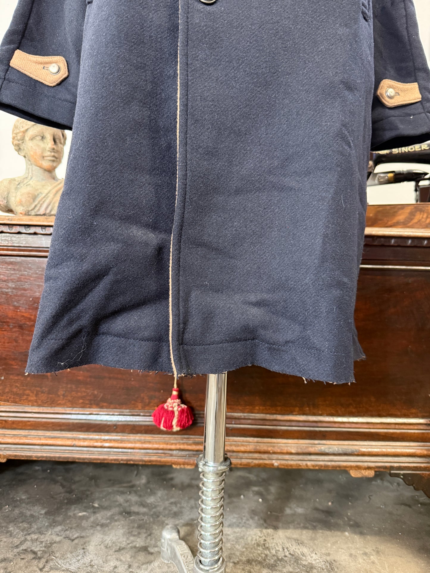 Blue Navy Coat - M