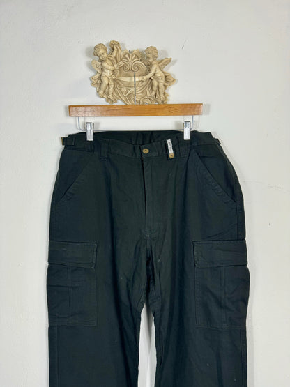 Black Cargo Pants “W36”
