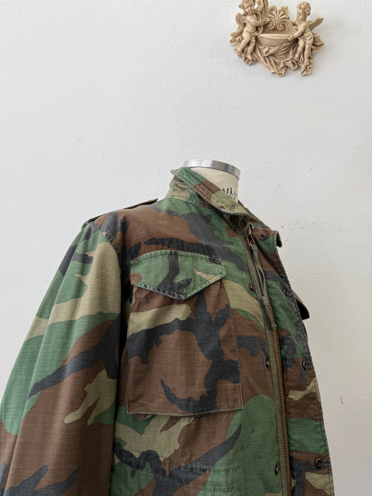 Vintage Woodland Field Jacket M65 Us Army “S”