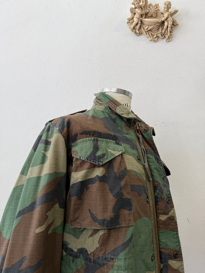 Vintage Woodland Field Jacket M65 Us Army “S”