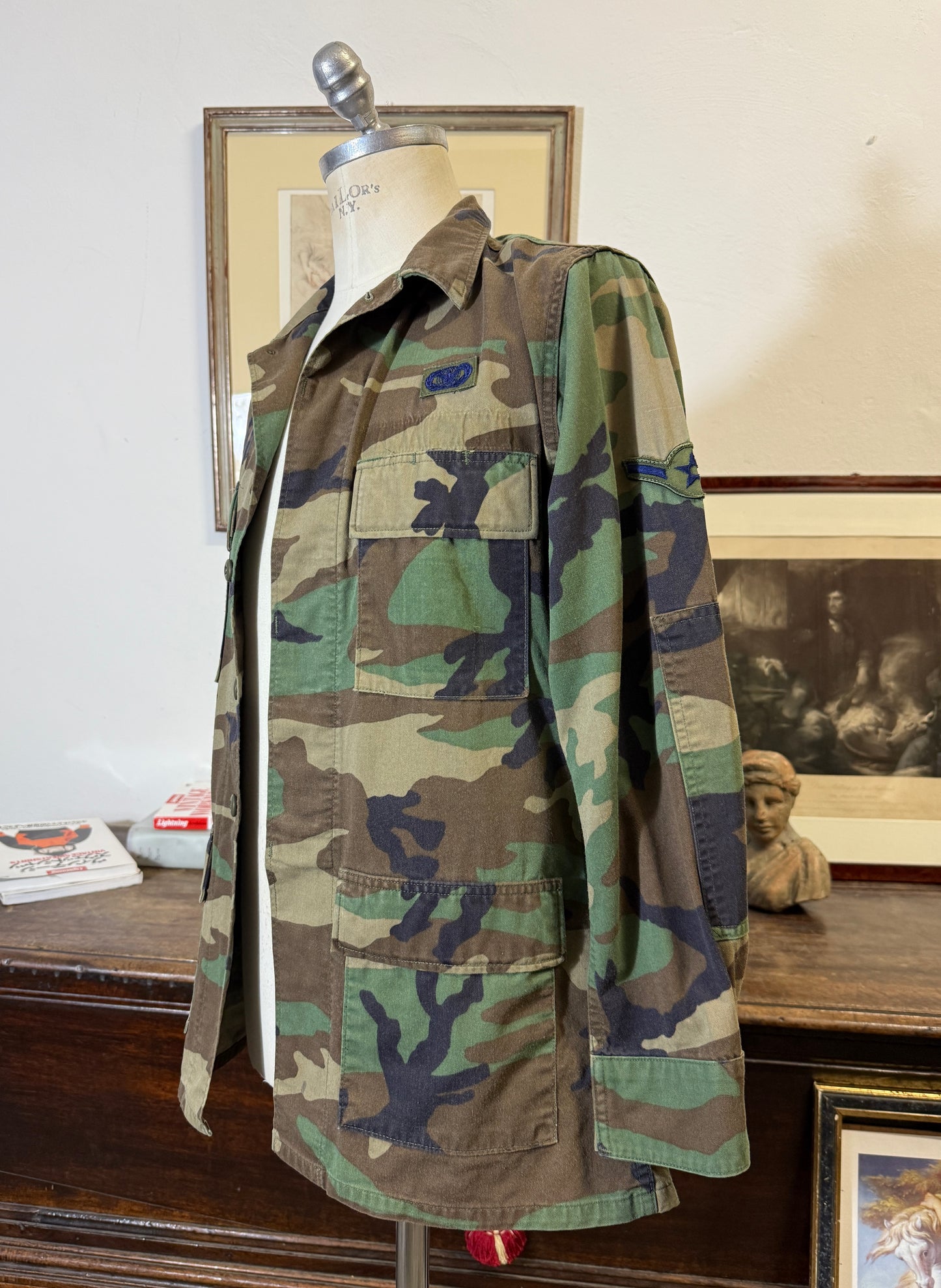 Vintage Woodland Us Air Force Jacket “M/L”