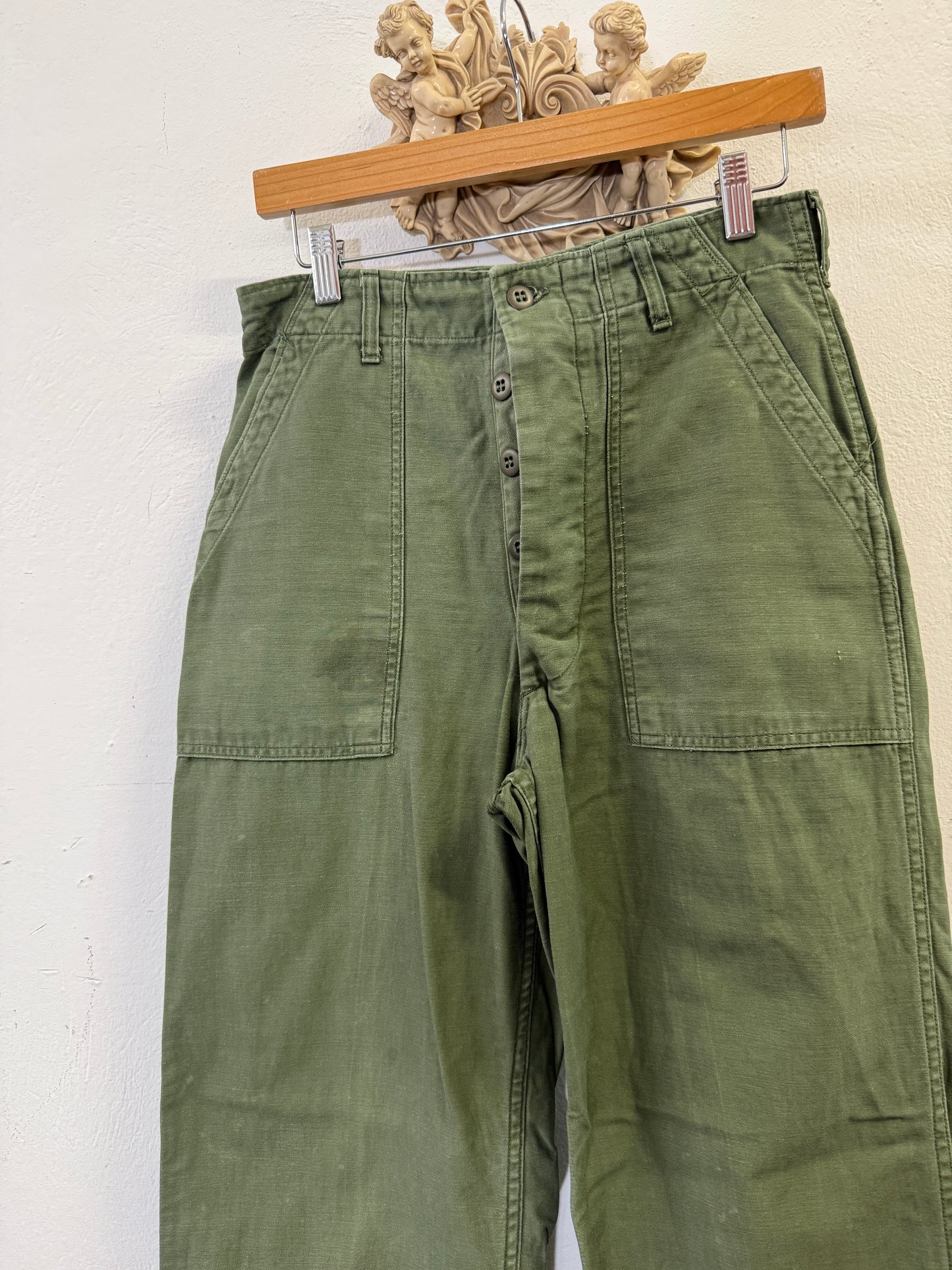Vintage Og 107 Us Army Fatigue Pants “W29”