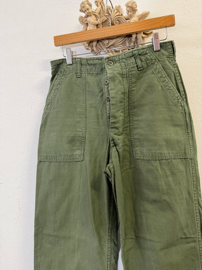Vintage Og 107 Us Army Fatigue Pants “W29”
