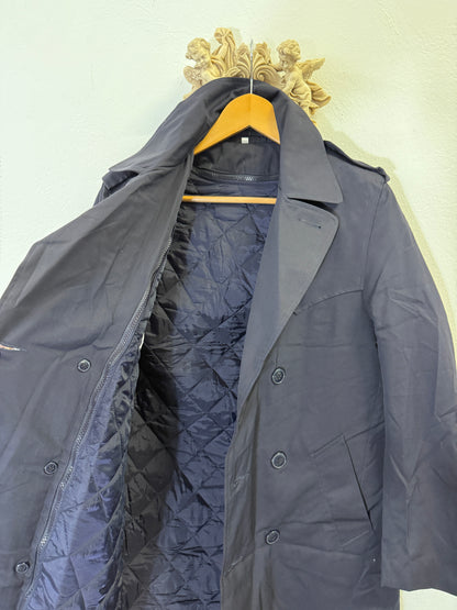Vintage 90’s Italian Navy Coat “S”