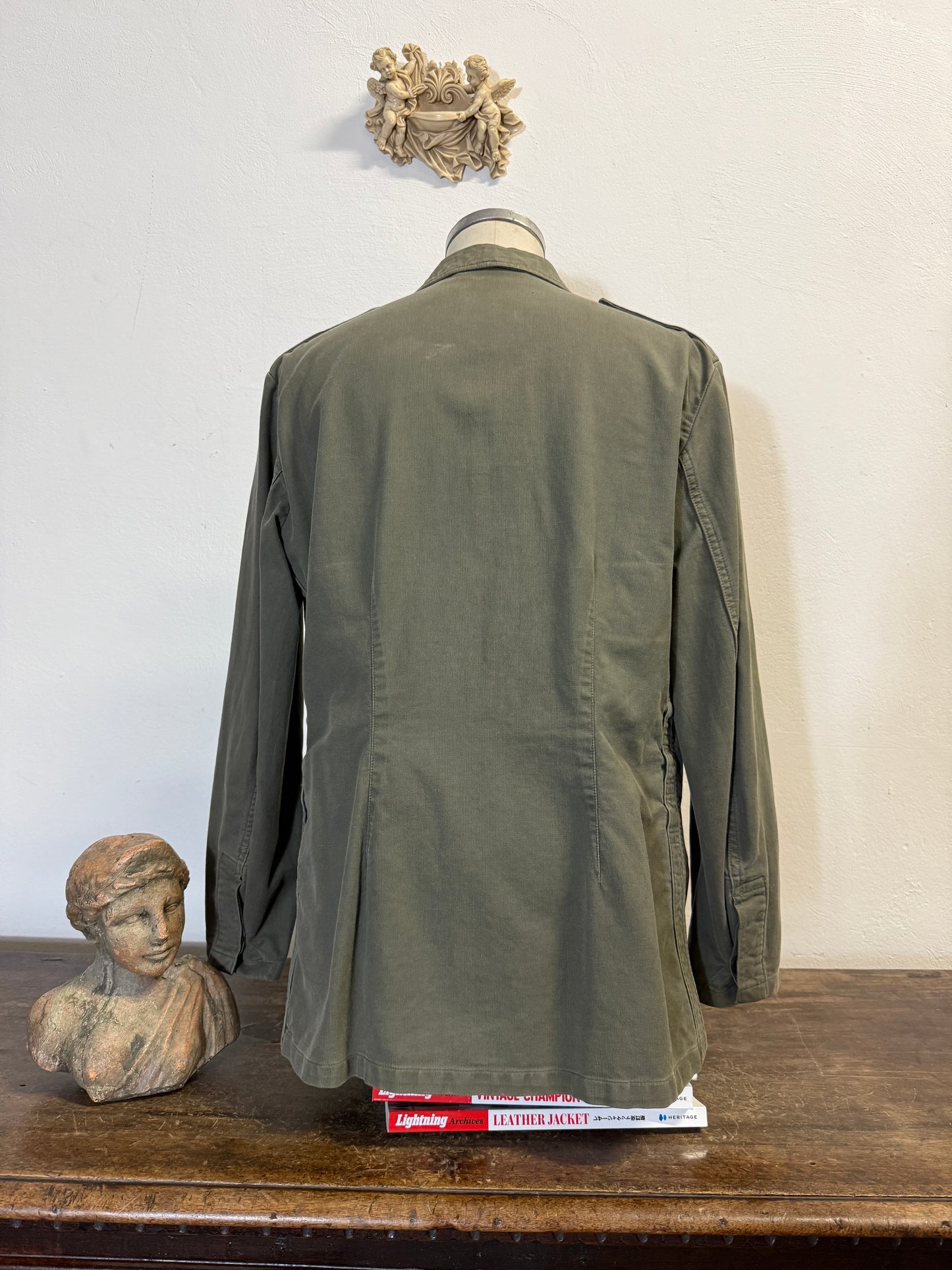 Vintage German Army Moleskin Jacket “L”