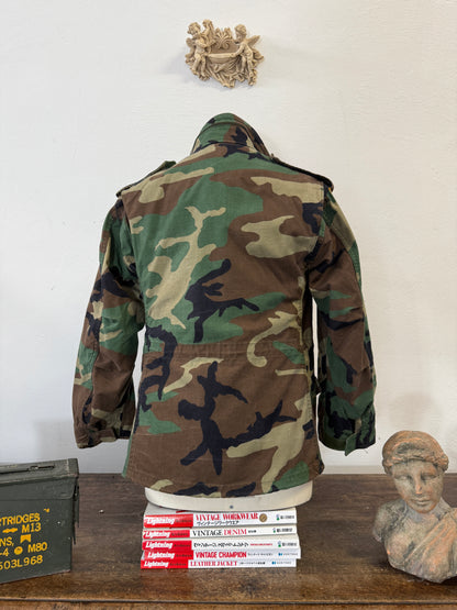 Vintage Woodland Field Jacket M65 Us Army “S”