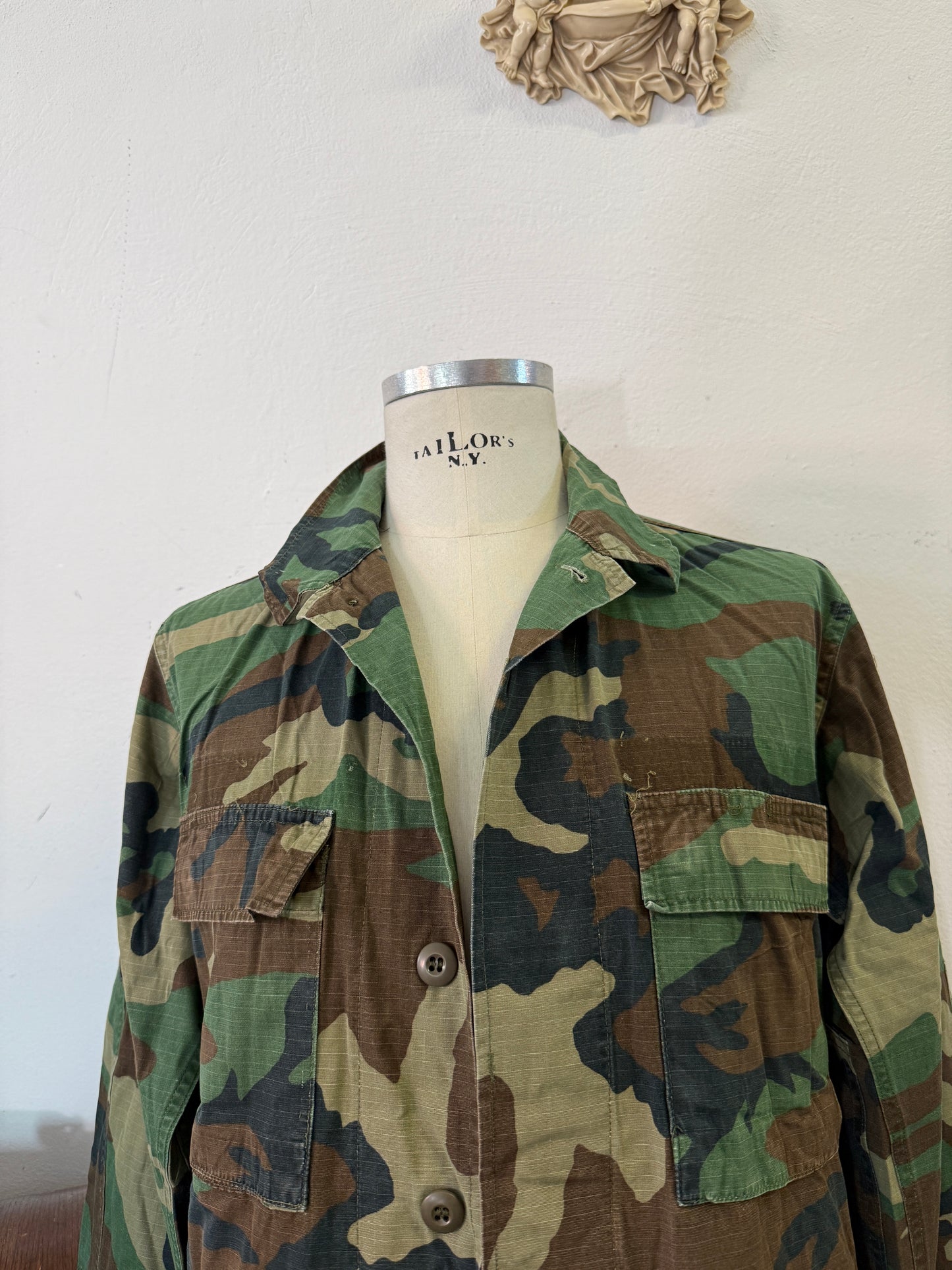 Vintage Ripstop Woodland Us Army Jacket “M”