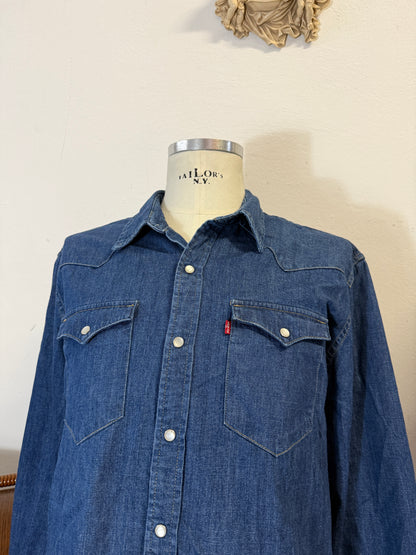 Vintage Western Denim Shirt Levi’s “XL”