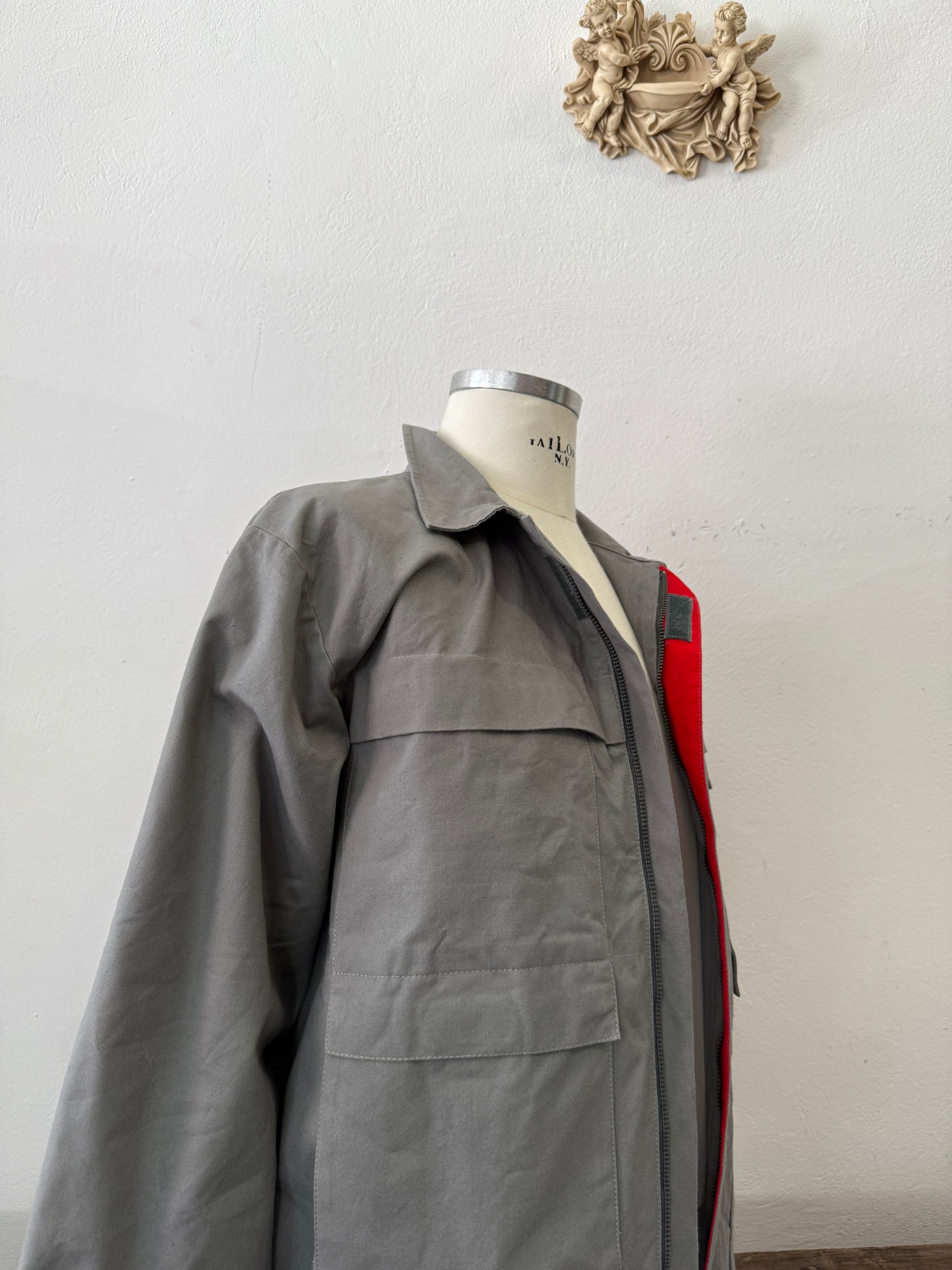 Vintage 90’s “TELECOM” Work Jacket - L