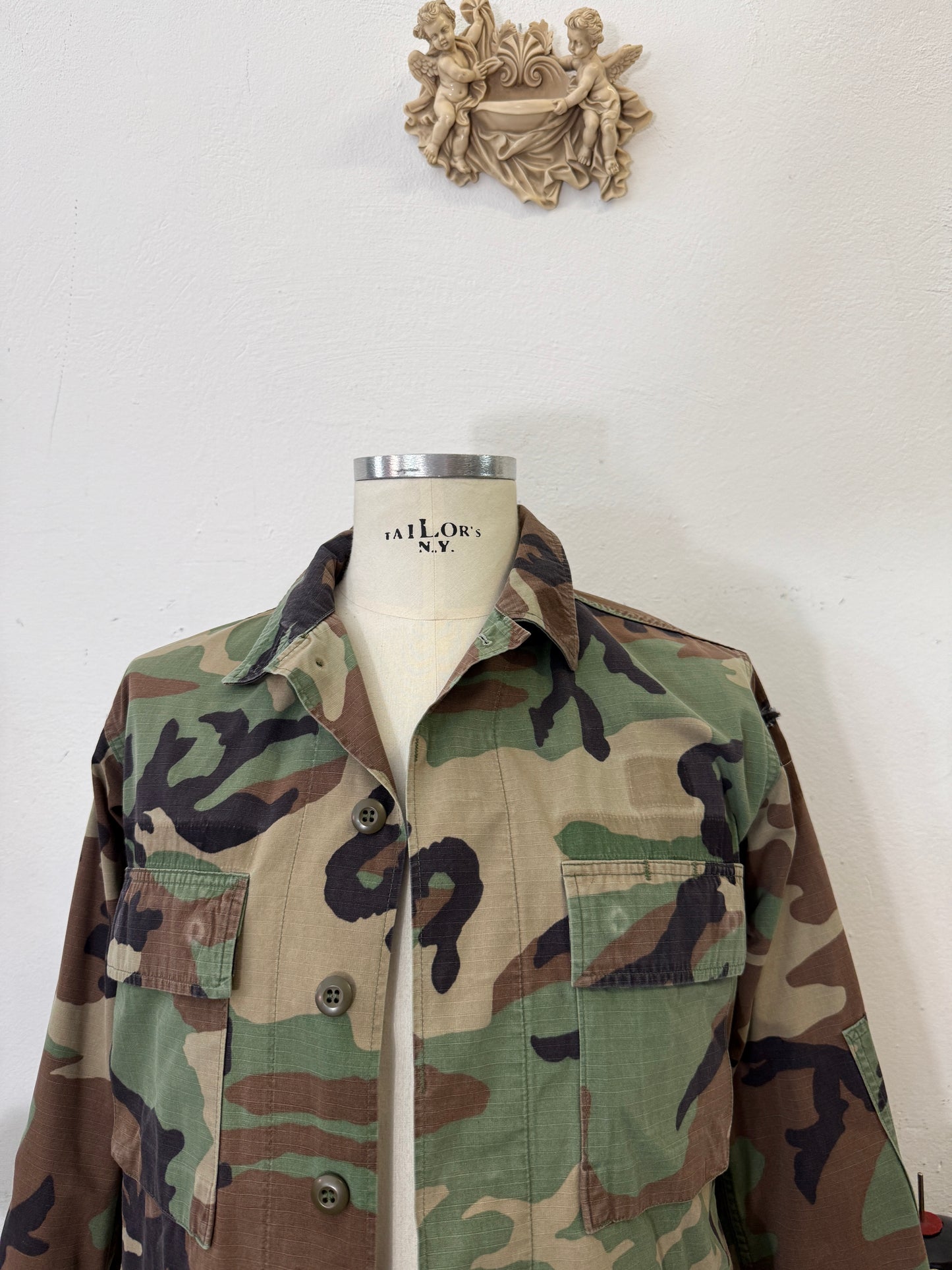 Vintage Woodland Us Army Jacket “S”