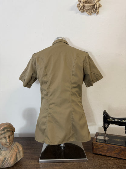 Vintage 80’s Italian Army Shirt “S/M”