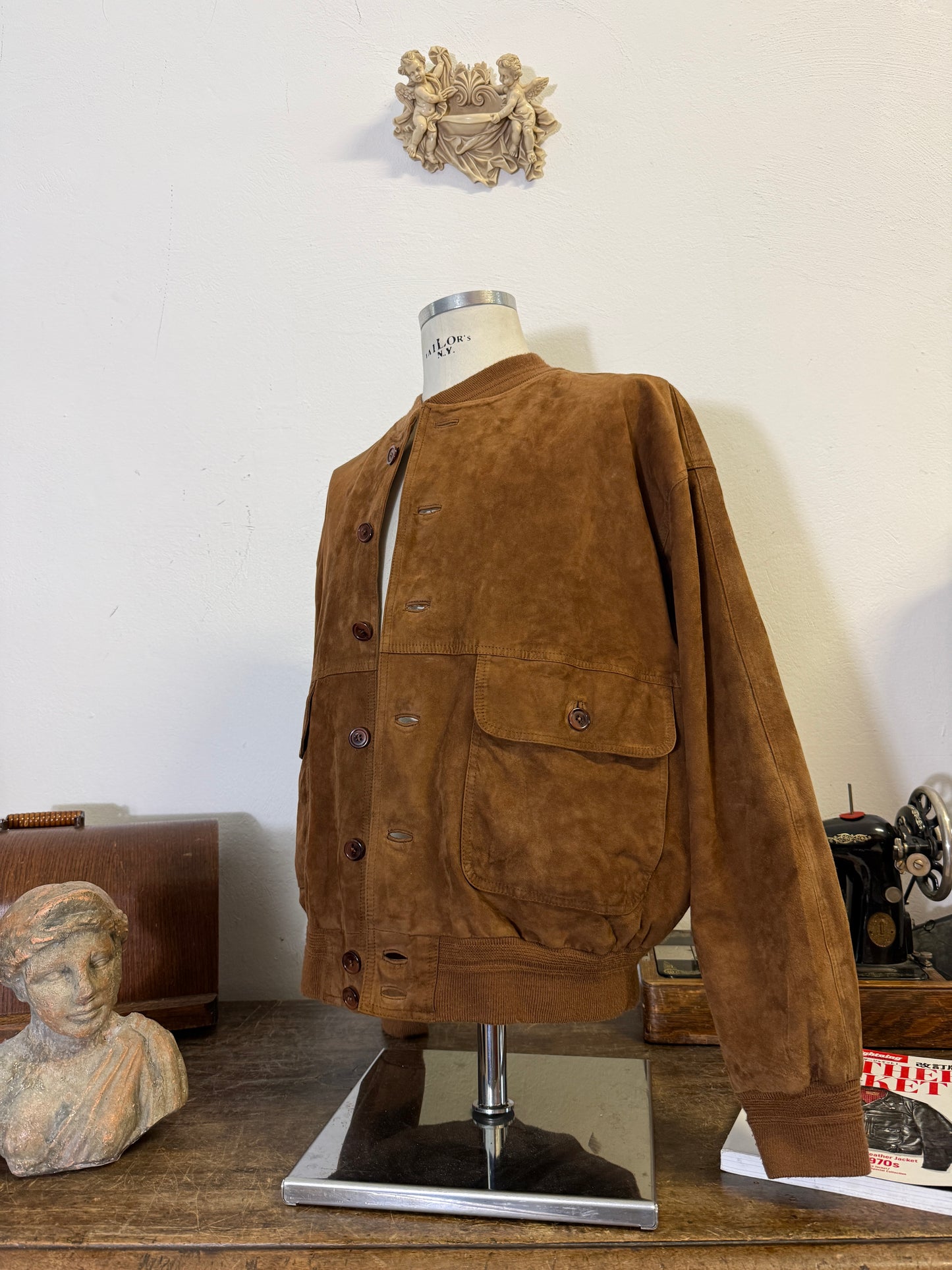 Vintage Suede Jacket “L/XL”
