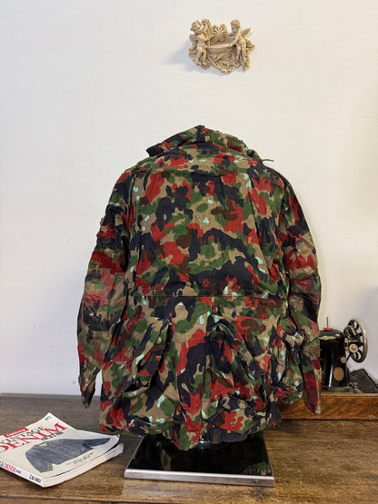 Vintage Swiss Army Camo Jacket M70 “L”