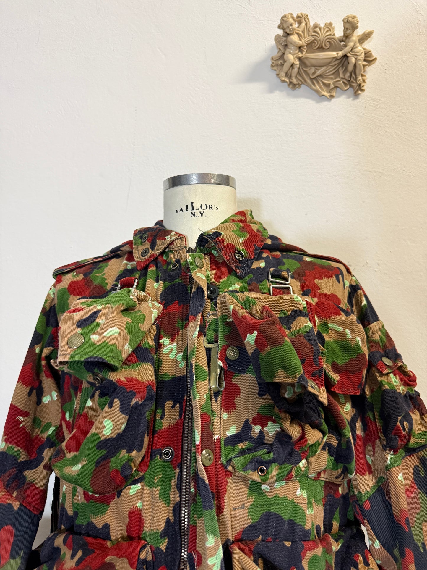 Vintage Swiss Army Camo Jacket M70 “L”
