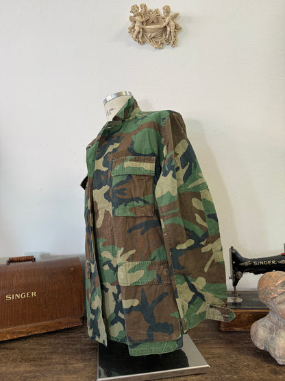 Vintage Ripstop Woodland Us Army Jacket “M”
