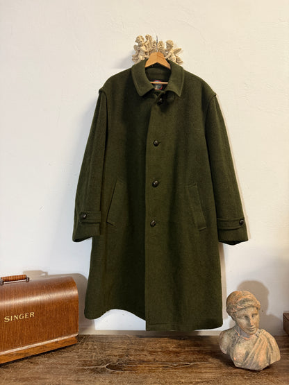 Vintage 80’s Loden Coat “XL”