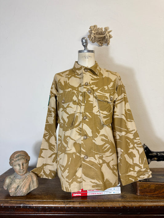Vintage British Army Camo Jacket “L/XL”