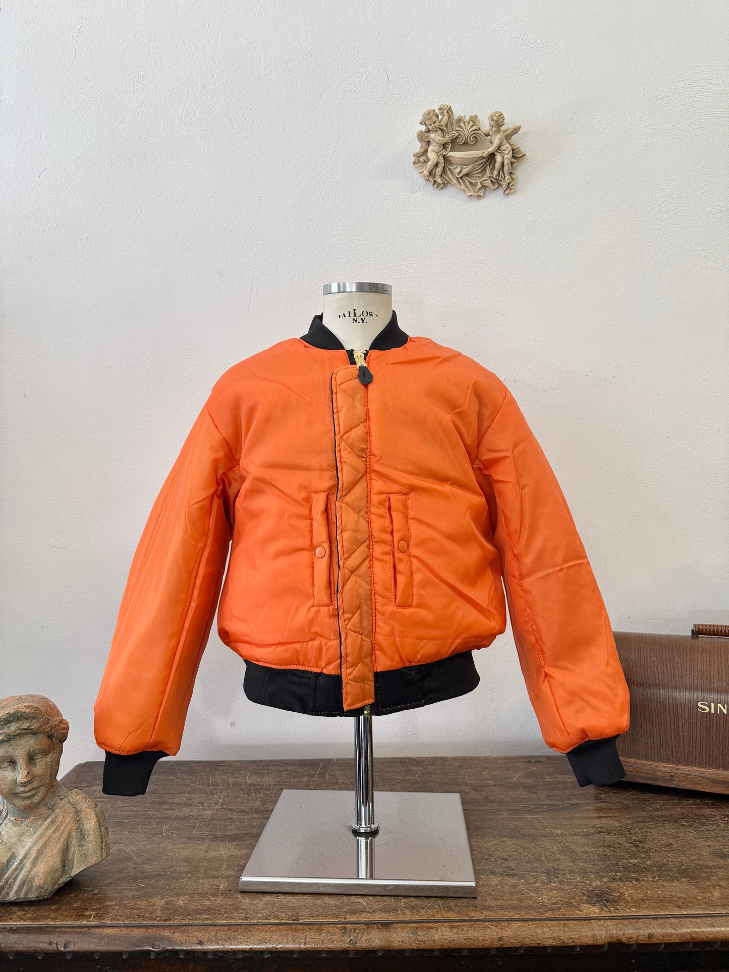 Black Bomber Jacket MA1