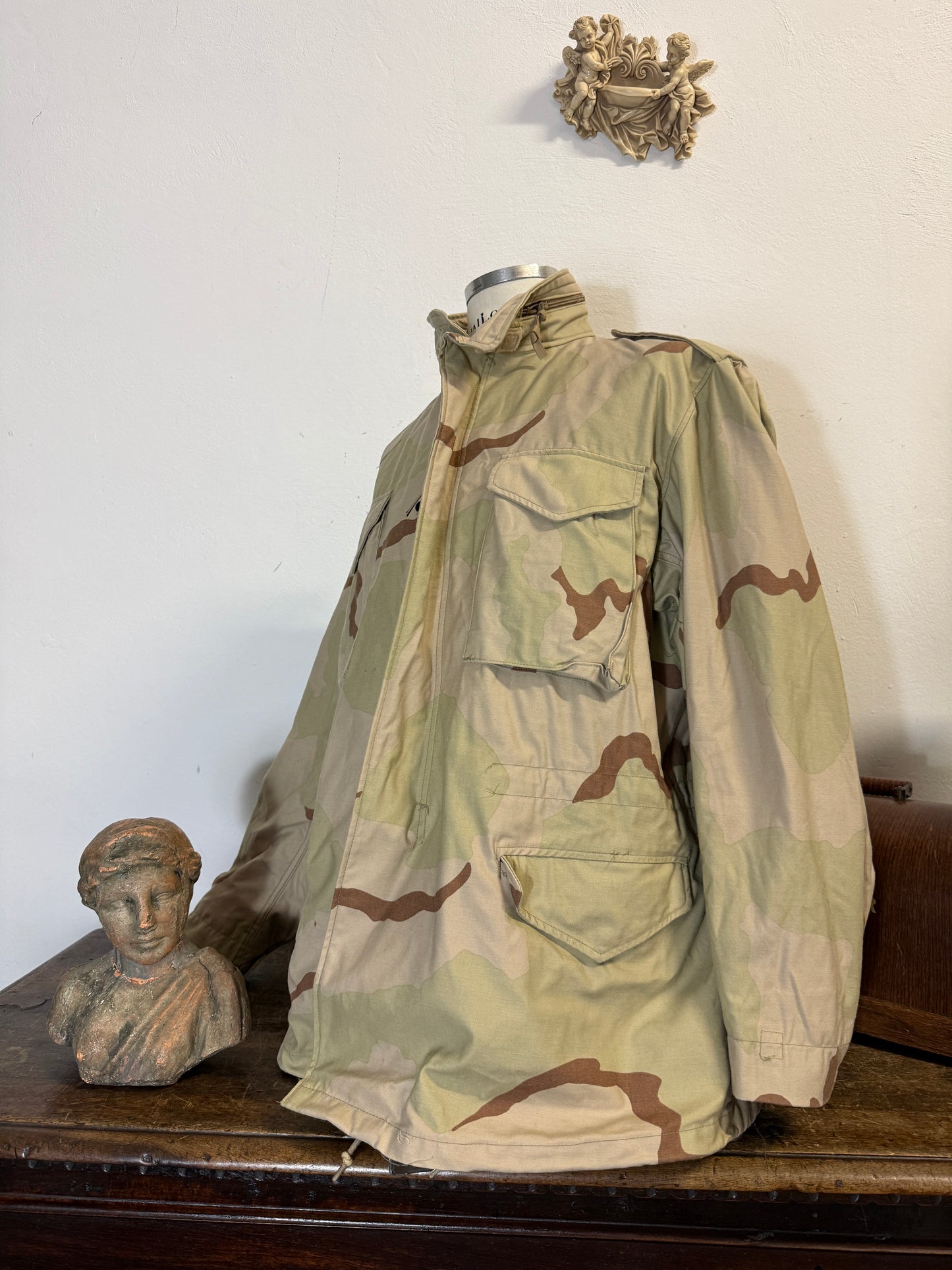 Vintage Desert Field Jacket M65 Us Army “XL”