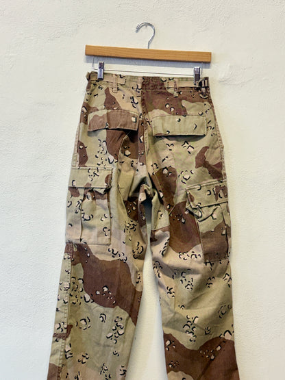 Vintage Desert Chocolate Cargo Pants Us Army “W25”