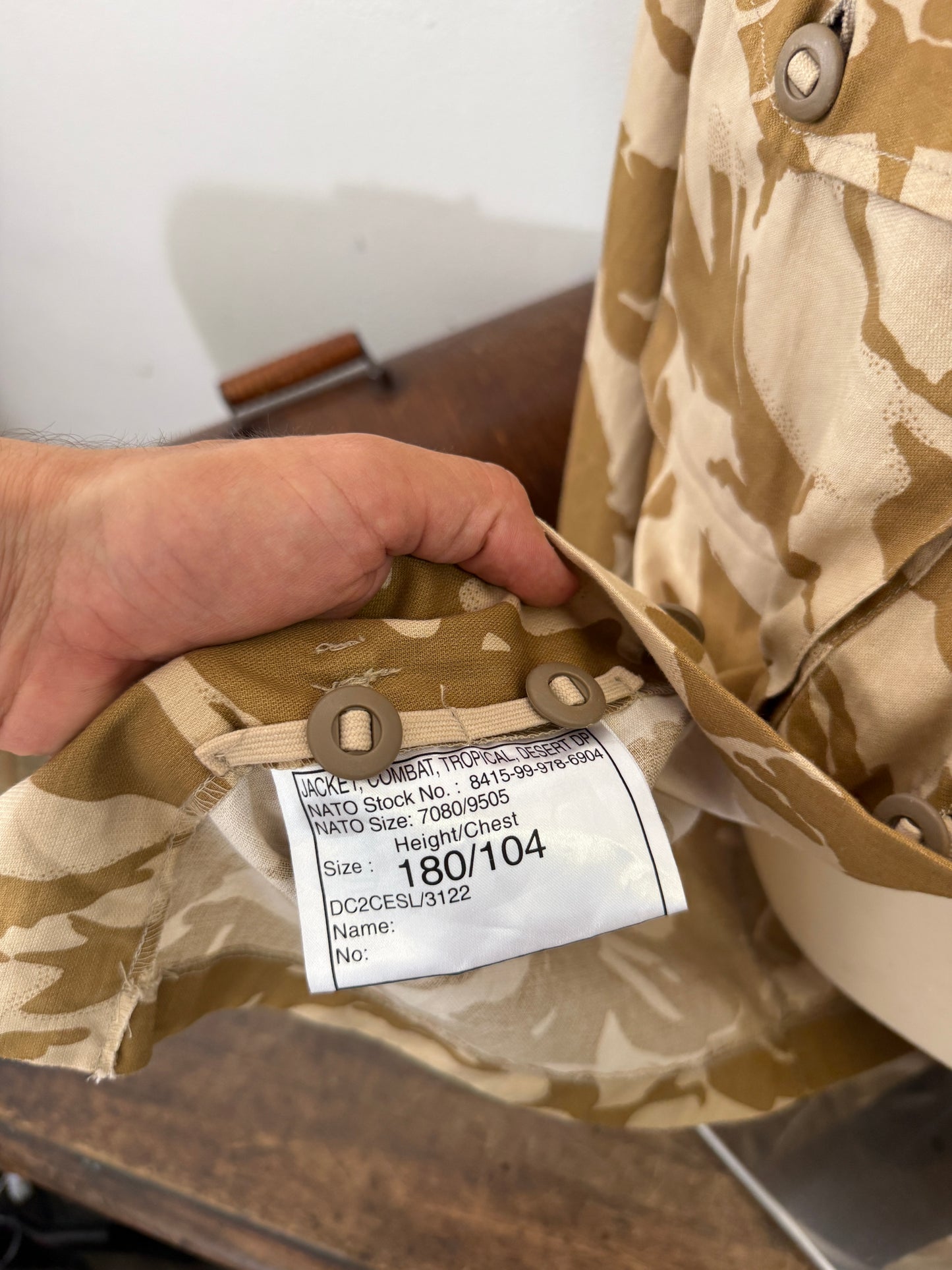 Vintage British Army Dpm Jacket “L/XL”