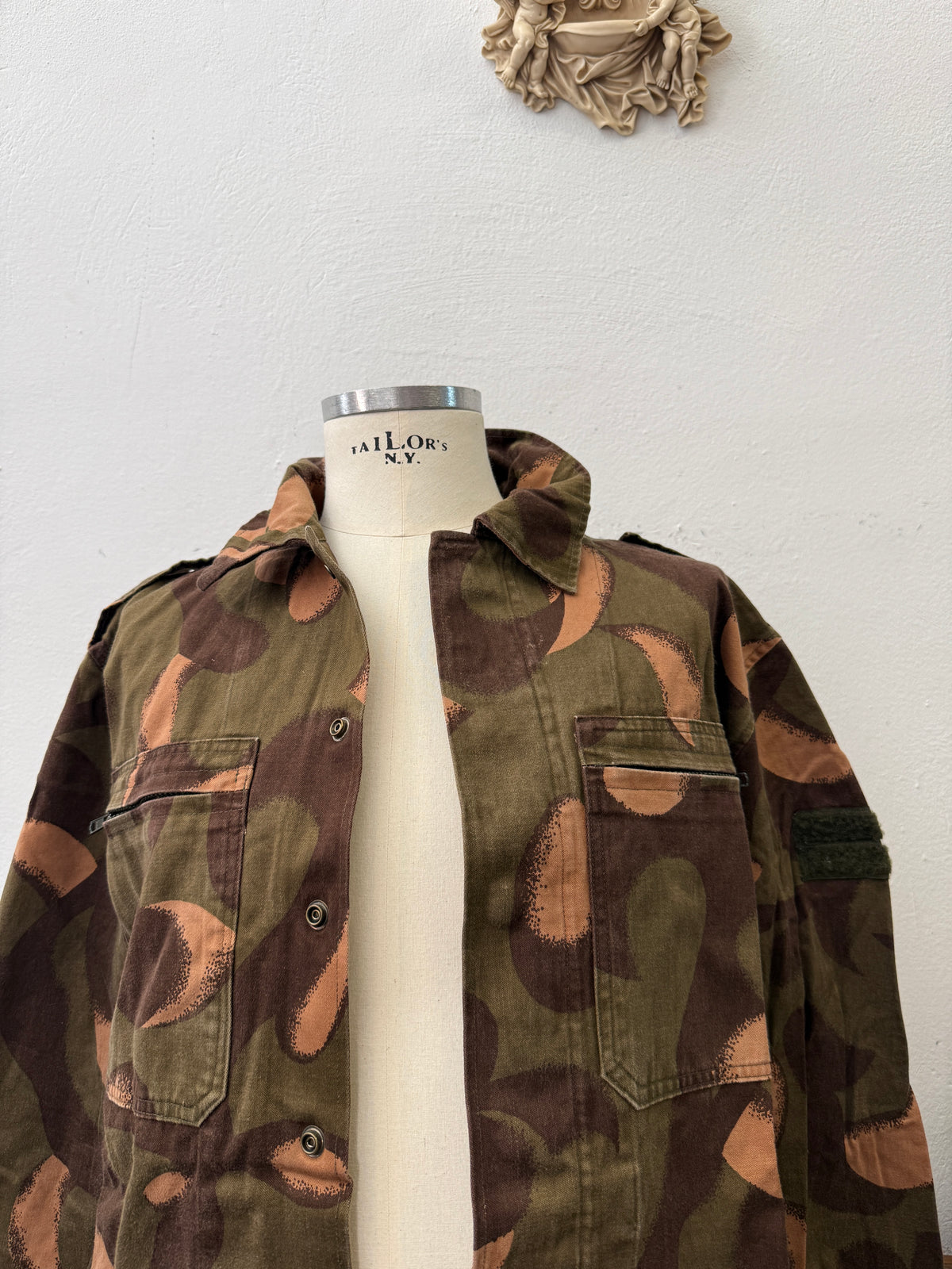 Vintage Hungarian Army Camo Jacket “XL”