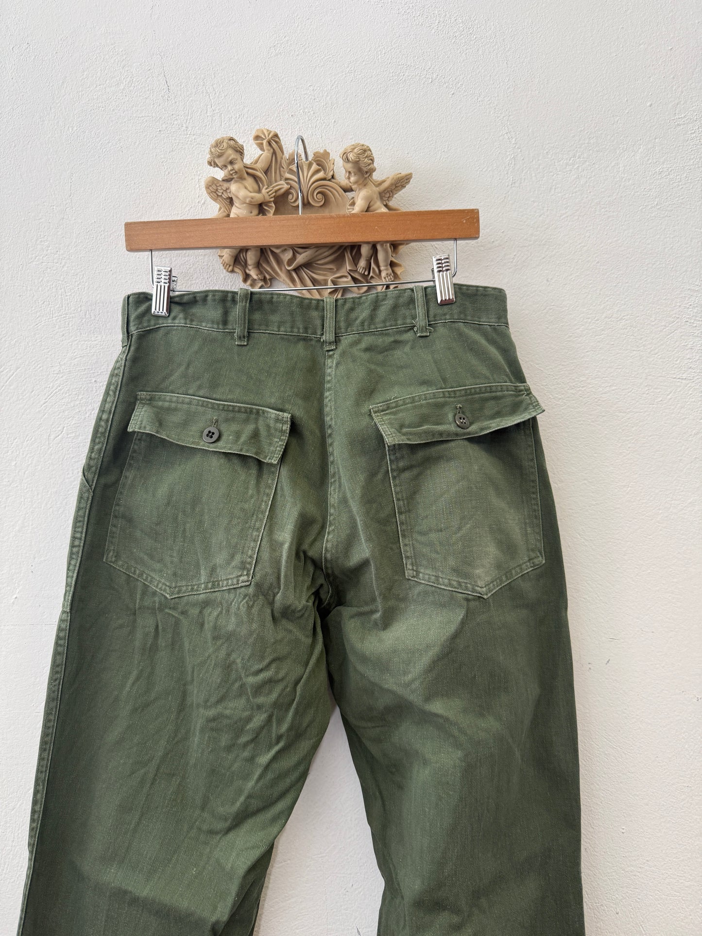 Vintage Og 107 Us Army Fatigue Pants “W30”