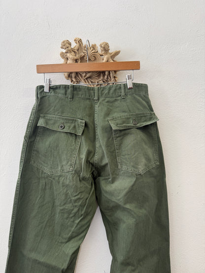 Vintage Og 107 Us Army Fatigue Pants “W30”