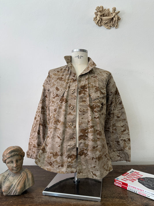 Vintage Us Marine Corps USMC Desert Marpat Combat Jacket “M”