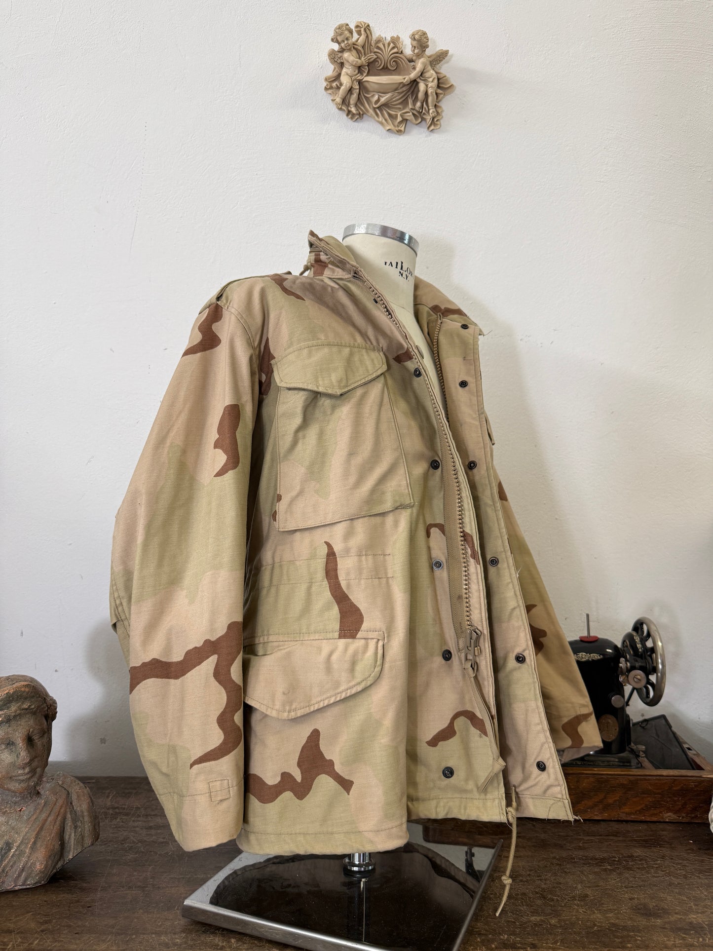 Vintage Desert Field Jacket M65 Us Army “S”