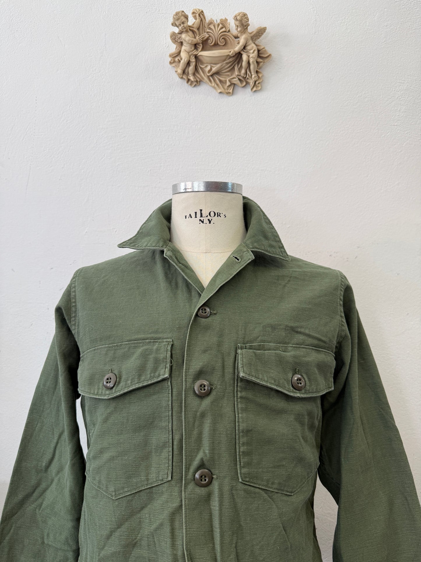 Vintage Og 107 Us Army Shirt “M”