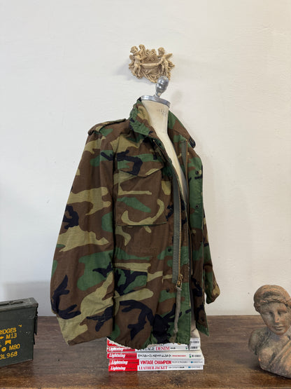 Vintage Woodland Field Jacket M65 Us Army “S”
