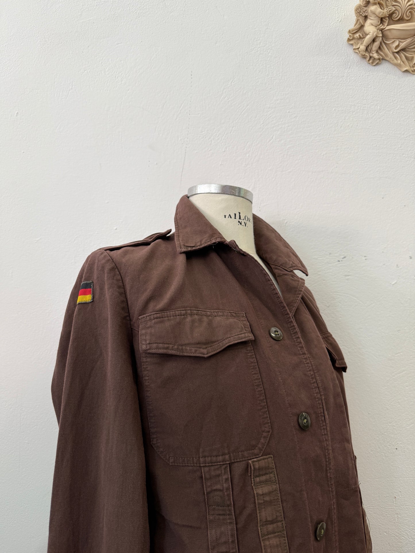 Vintage Moleskin German Army Jacket “M”
