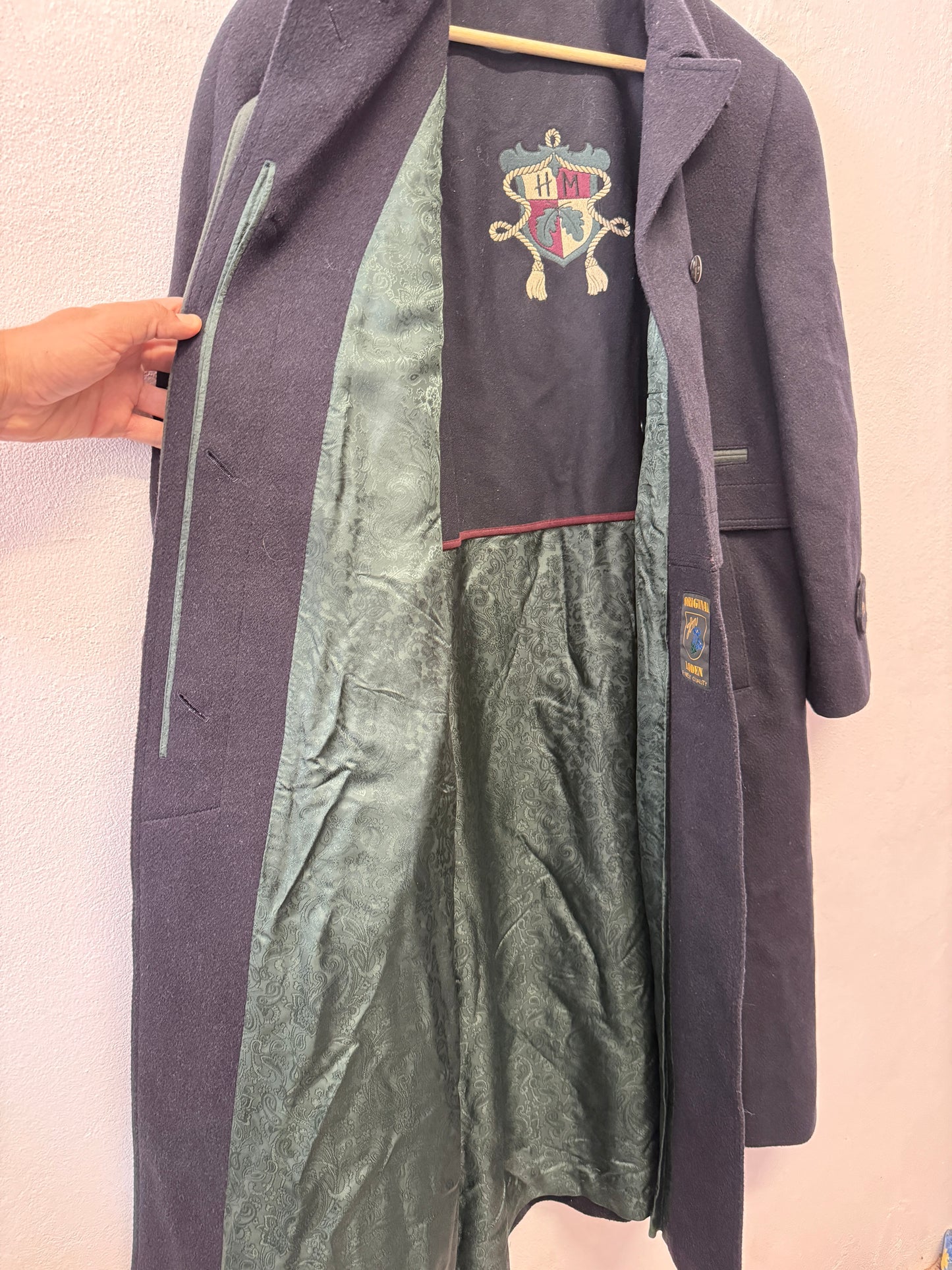 Vintage 80’s Woman Loden Coat “L”