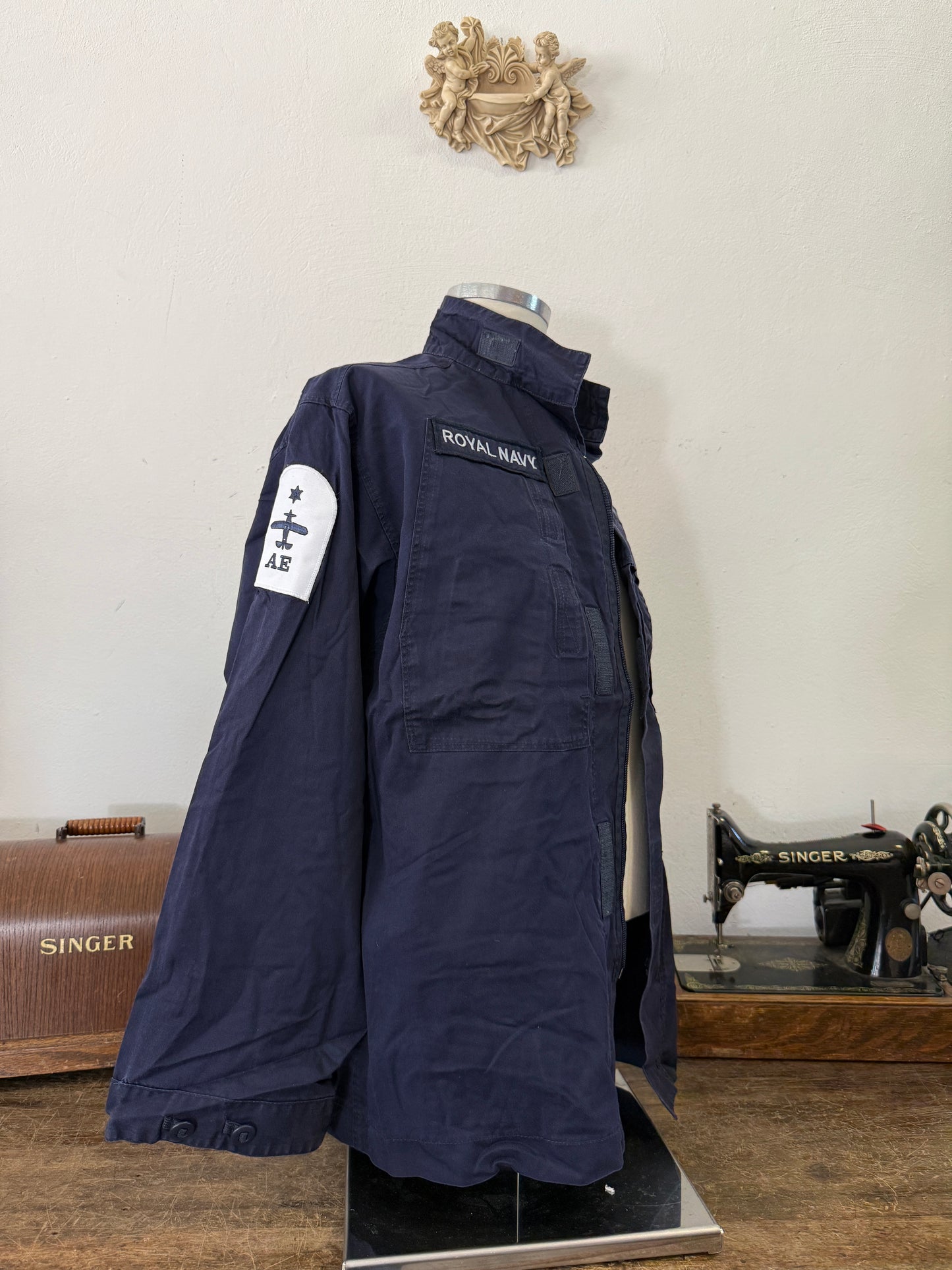 Vintage British Royal Navy Jacket “L/XL”