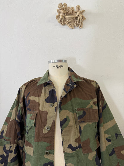 Vintage Woodland Us Army Jacket “L”