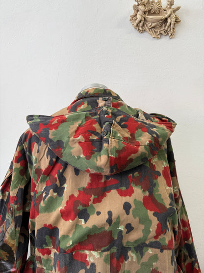 Vintage Swiss Army Camo Jacket M70 “L”