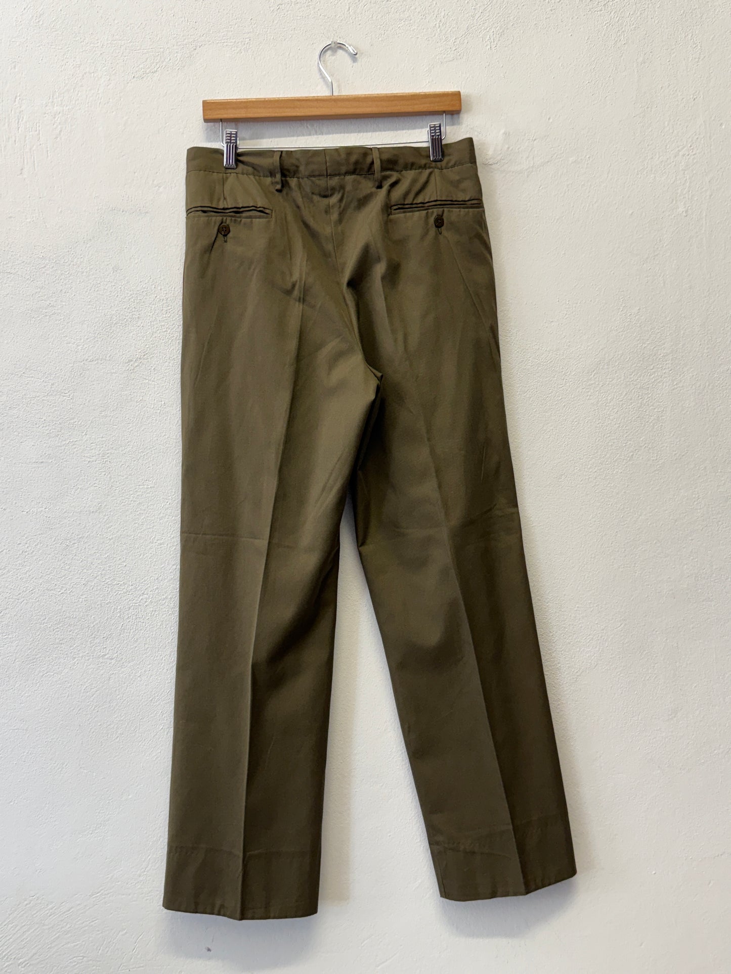 Vintage 90’s Italian Army Chino Pants “W31”
