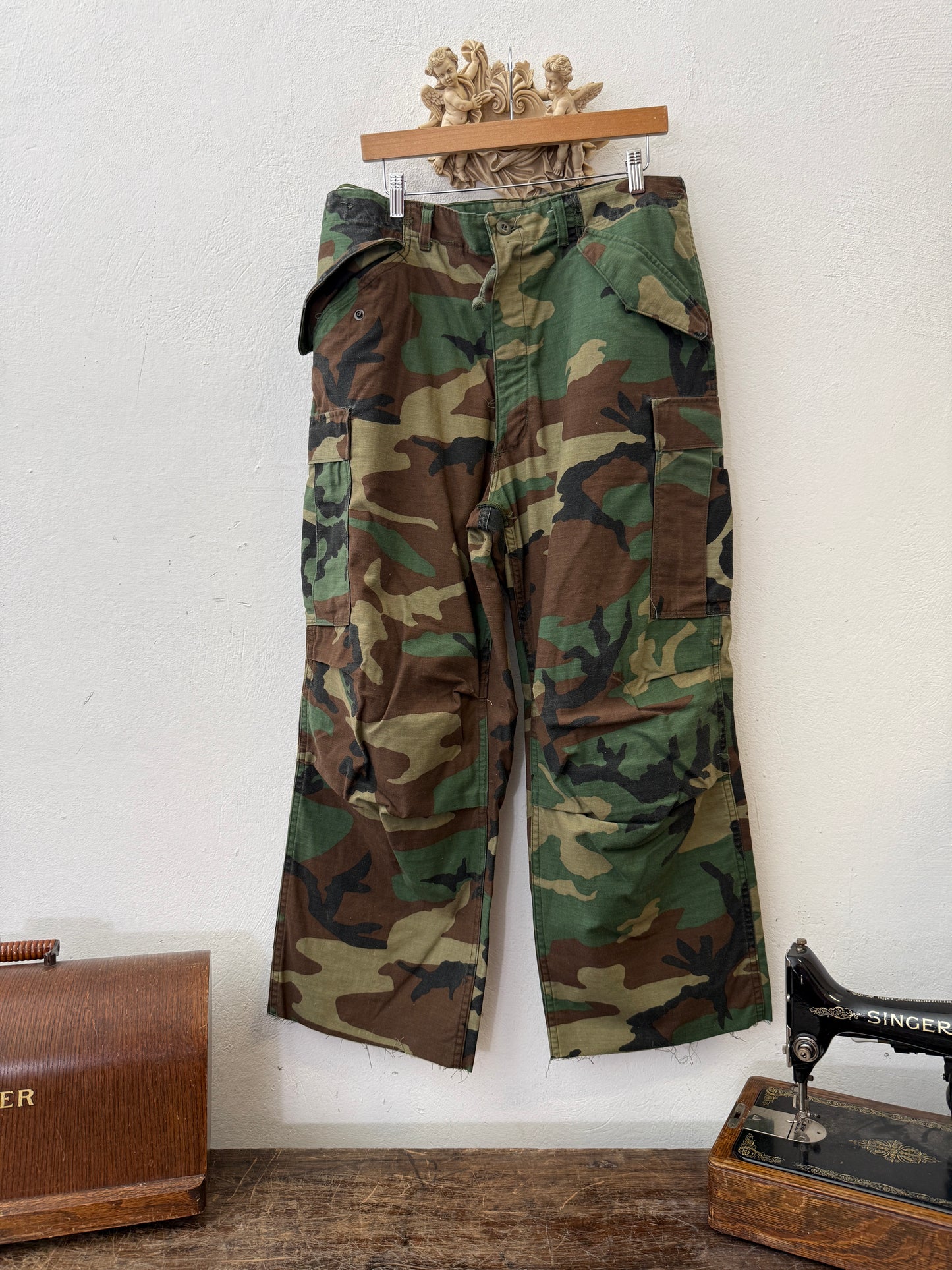 Vintage Woodland Cargo Pants M65 Us Army “W34”