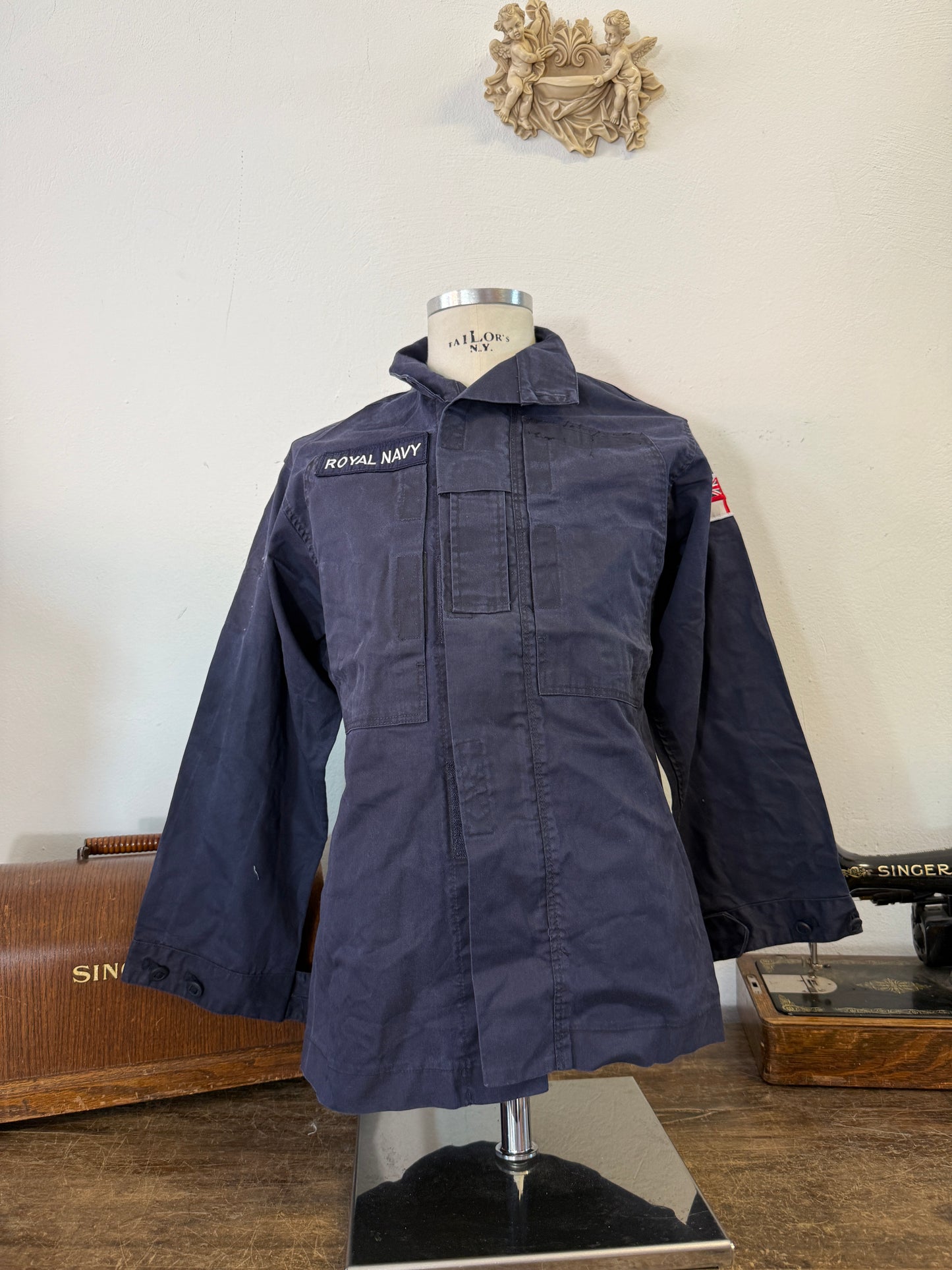 Vintage British Royal Navy Jacket “S”