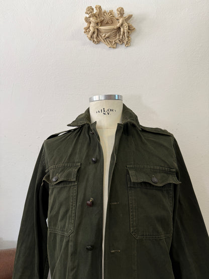 Vintage 80’s Faded Hungarian Army Shirt “S”